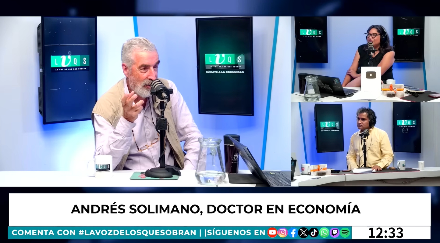 Andrés Solimano analiza salarios bajos y desigualdad -Chile está atrapado en una trampa neoliberal